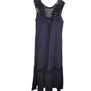 knee length dresses for ladies Jaylynn Ruffle Sweetheart Linen Midi Dress main image 0